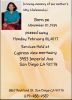 Noy Chaleumchai - Memorial Card - 6 Feb 2017 in San Diego, California, USA