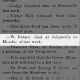 'Plumas County Bulletin' (Greenville, CA) - 21 Mar 1888, p 3 - Death of William John Butson 12 Mar 1888 at Johnsville, Californi