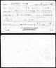 Jesus Cardenas - Arrival Card 21 Nov 1922 at El Paso, Texas