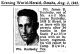 James S. Koutecky - Military Leave after Infantry Service in South Pacific - Omaha 'Evening World-Herald' 3 Aug 1945 p. 25