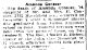 Amanda Consoer - Obituary in 'Southtown Economist' 17 Dec 1925 - detail