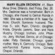 Mary Ellen (Murphy) Deckrow