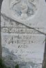 Grave Stone of Solomon Buston & Jane (Keam) Butson in the cairn at St. Paul's Anglican Cemetery, west of Columbus, Ontario