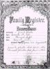 Family Register Parents Names