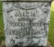 Ann, wife of Thomas Pascoe - Grave Stone - St. Paul's Anglican Cemetery - Columbus, Ontario